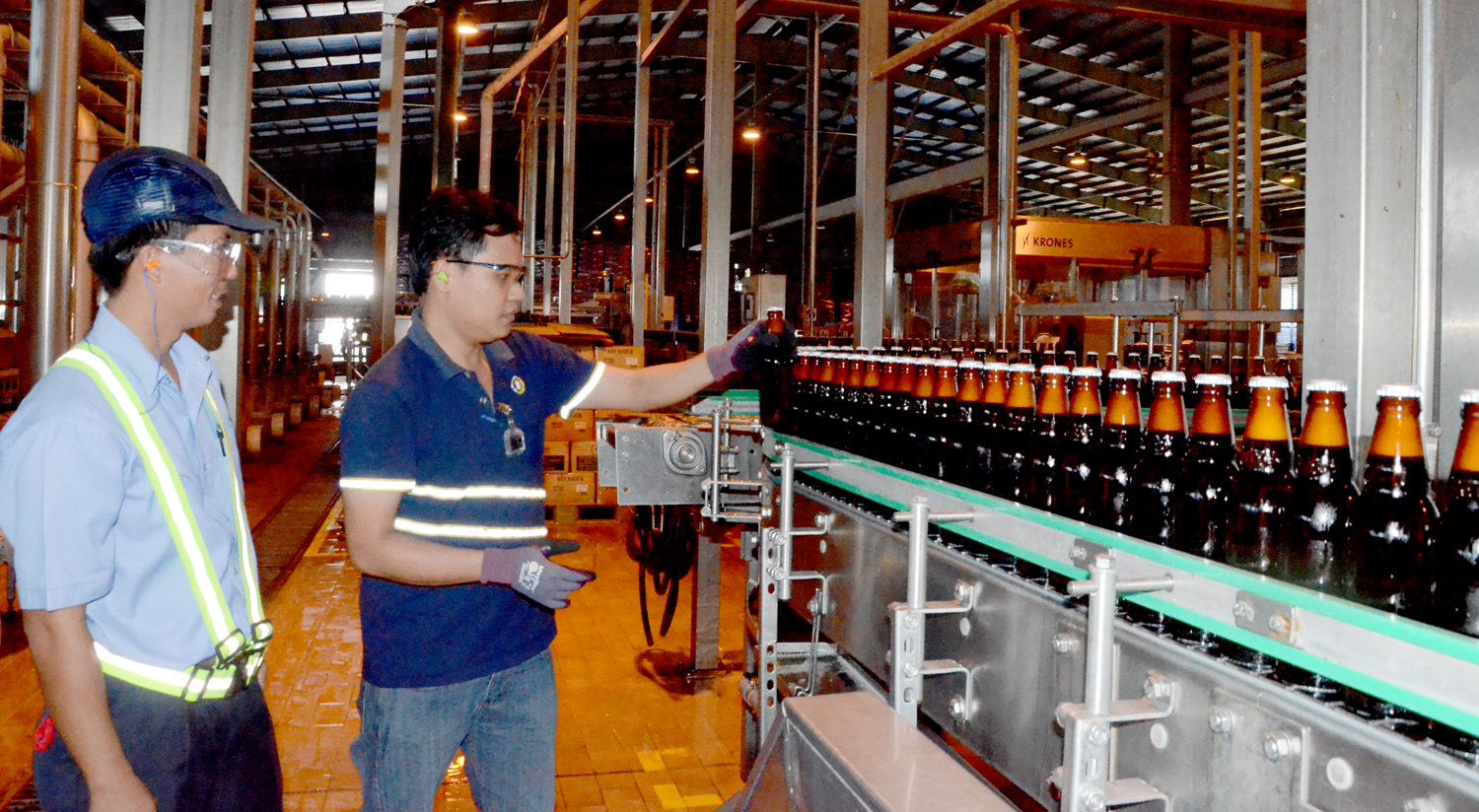 Nhà máy Bia Heineken Việt Nam - Vũng Tàu (KCN Mỹ Xuân A, TX. Phú Mỹ) vận hành bằng 100% năng lượng tái tạo.    