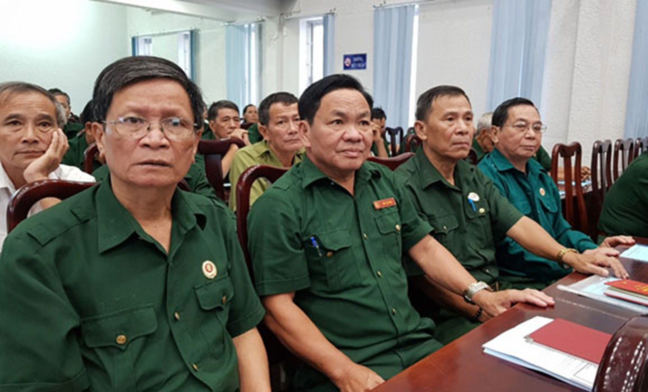 Các học viên tham gia lớp bồi dưỡng.