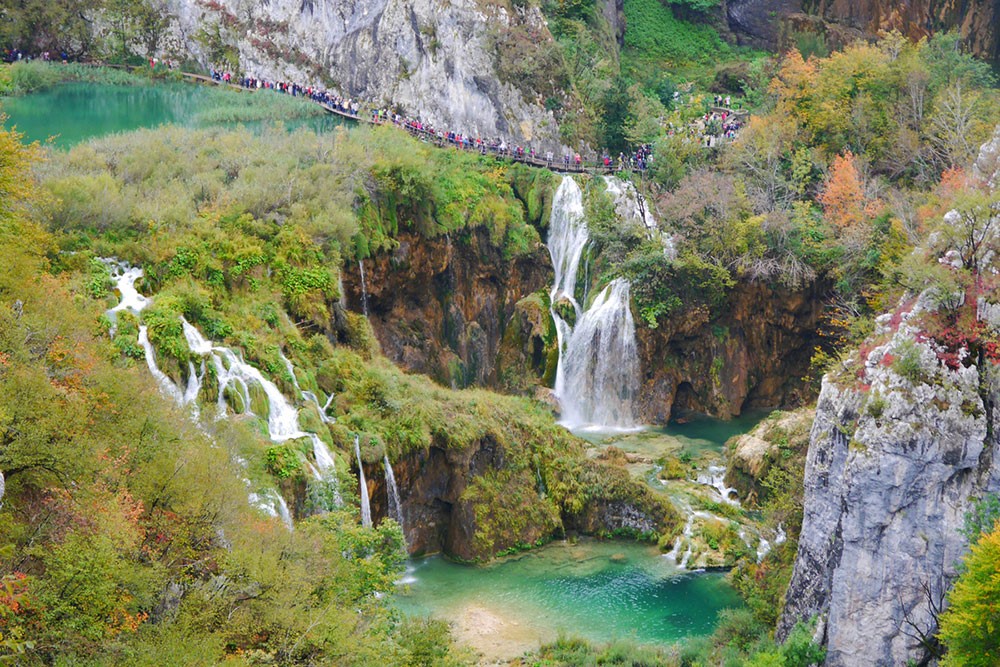 Công viên quốc gia hồ Plitvice.