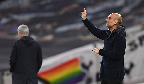 Pep đã thất bại trước Mourinho.