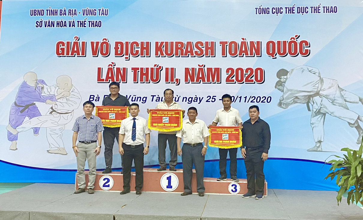 BR-VT xuất sắc đứng Nhất toàn đoàn tại giải vô địch Kurash toàn quốc 2020.