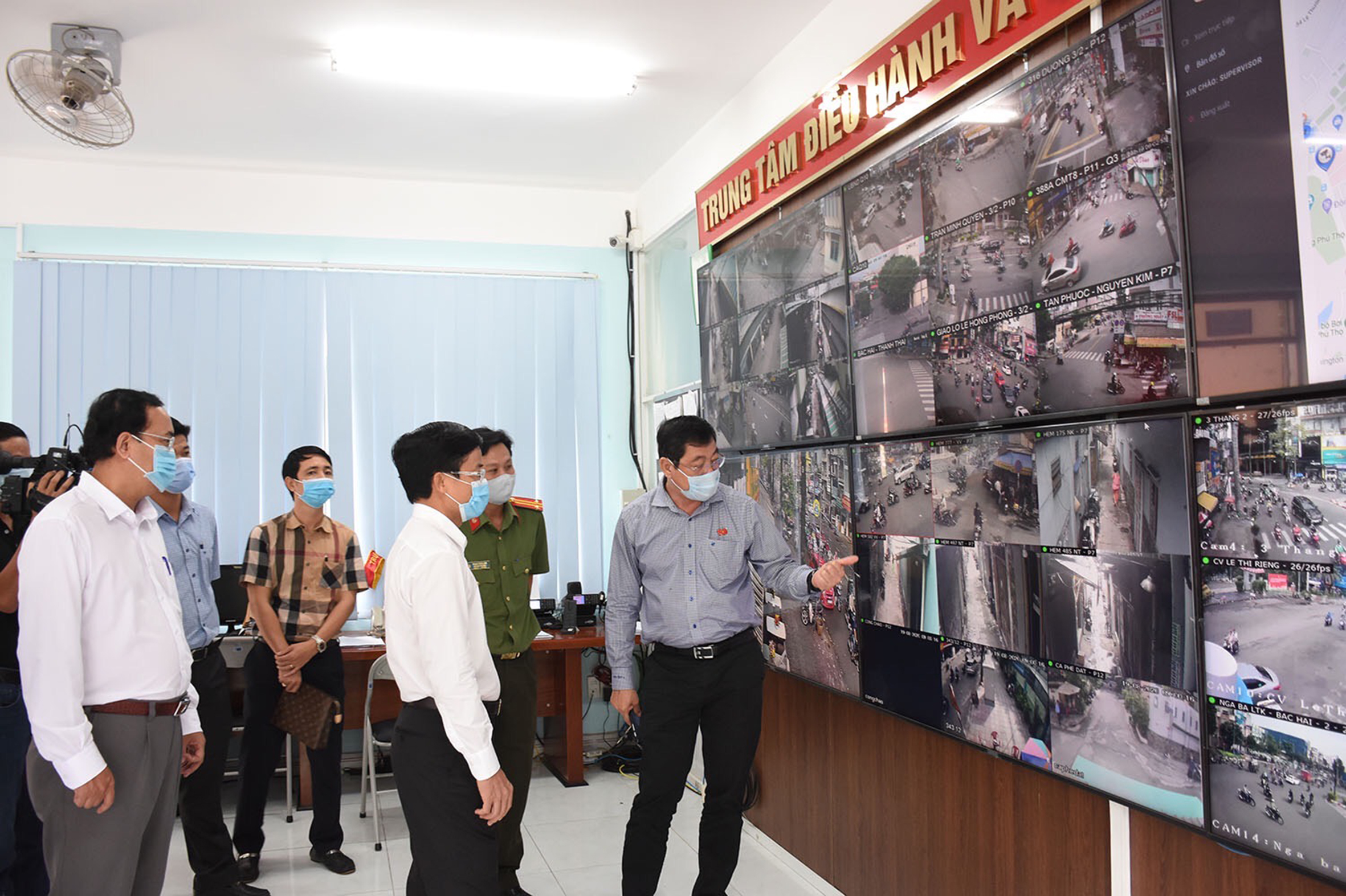 Lãnh đạo TP. Vũng Tàu tham quan và học tập mô hình ĐTTM quận 10, TP.Hồ Chí Minh.