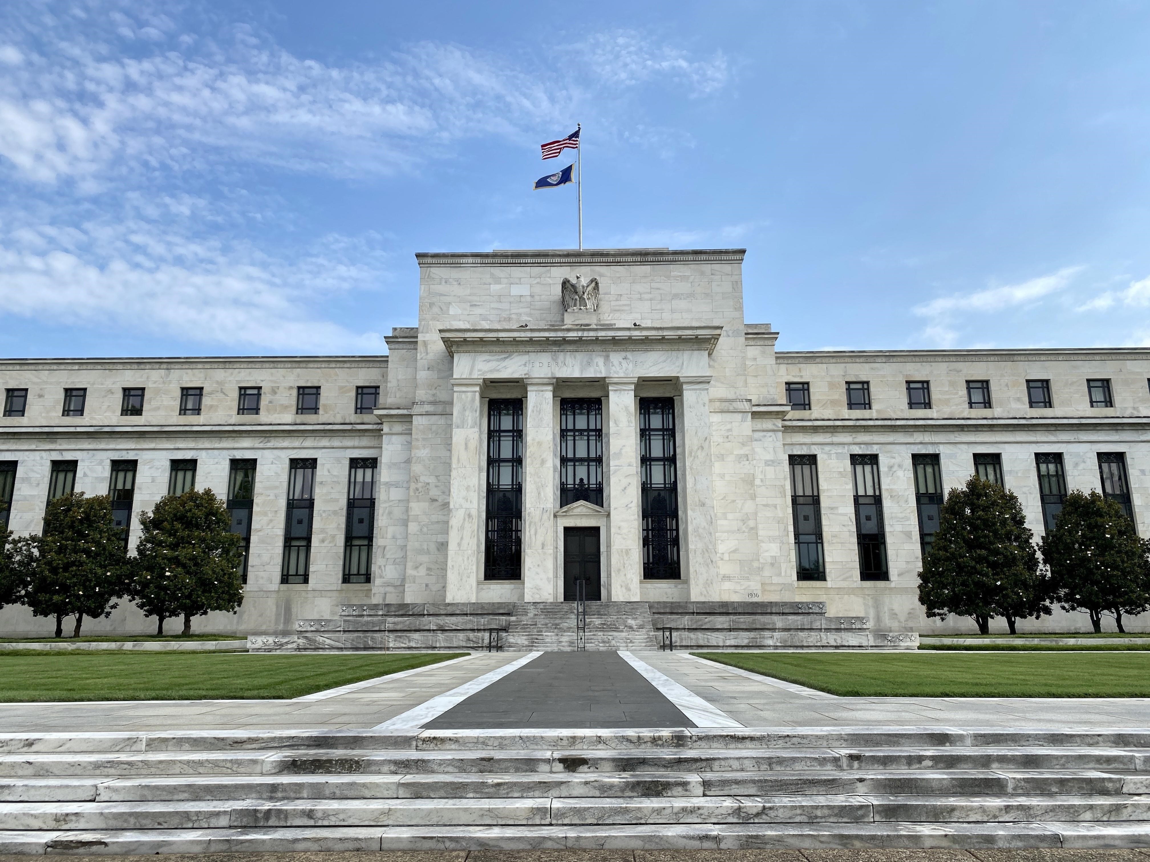 Trụ sở Ngân hàng Dự trữ liên bang Mỹ (Fed) tại Washington, DC.