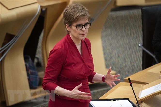 Thủ hiến Scotland Nicola Sturgeon.