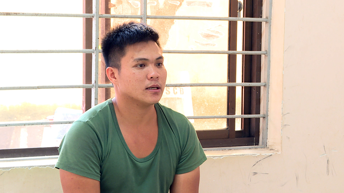 Bị can Phan Tấn Đạt.