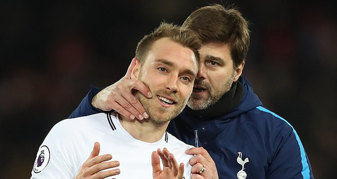 HLV Pochettino úp mở khả năng tái hợp với Eriksen.
