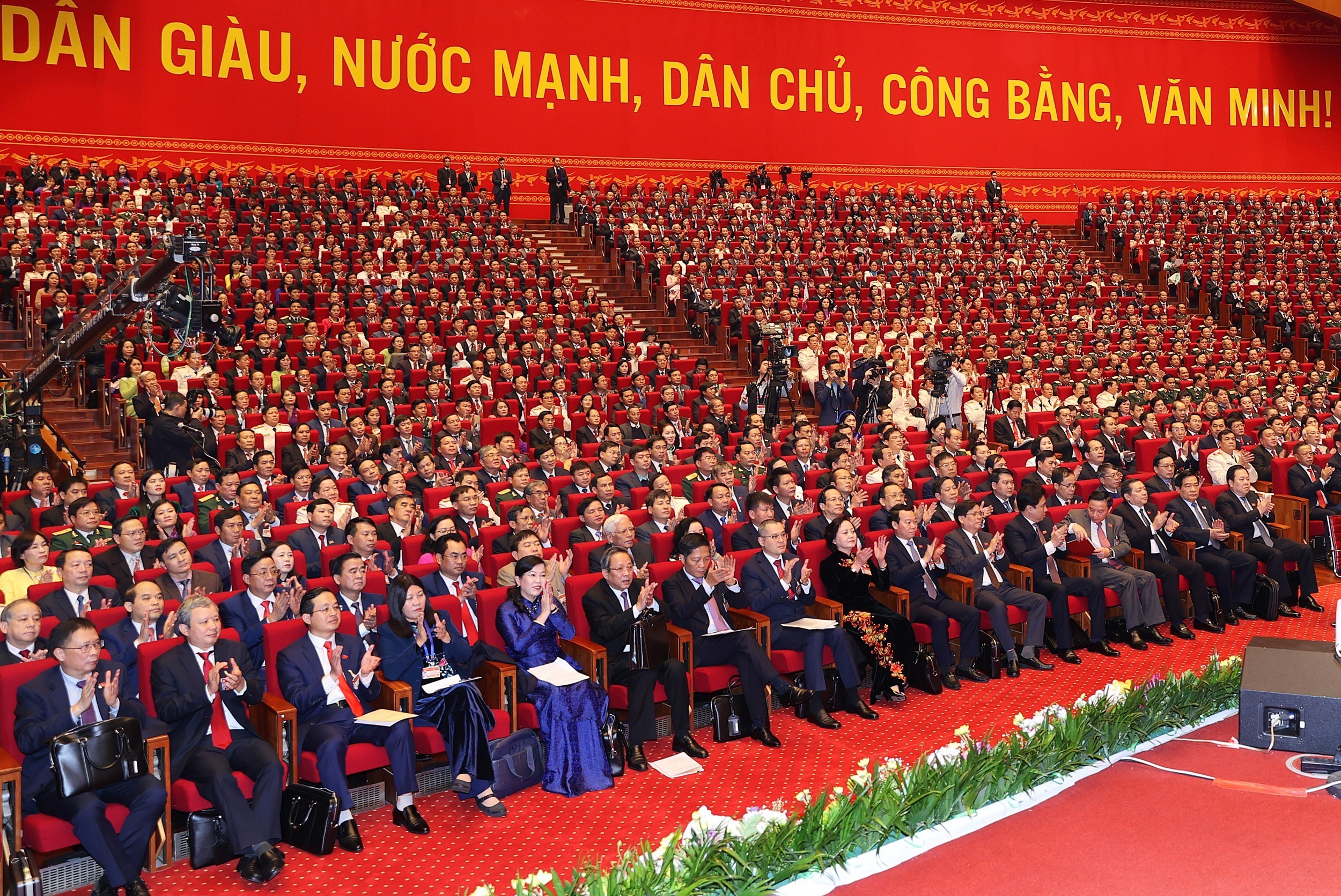 Phiên họp trù bị Đại hội Đảng toàn quốc lần thứ XIII, sáng 25/1/2021 tại Thủ đô Hà Nội.