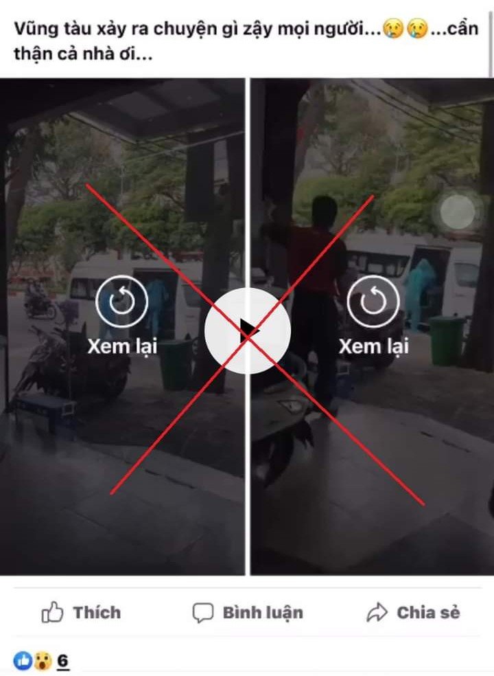 Video chị K.L. đăng trên mạng Facebook gây hoang mang dư luận.