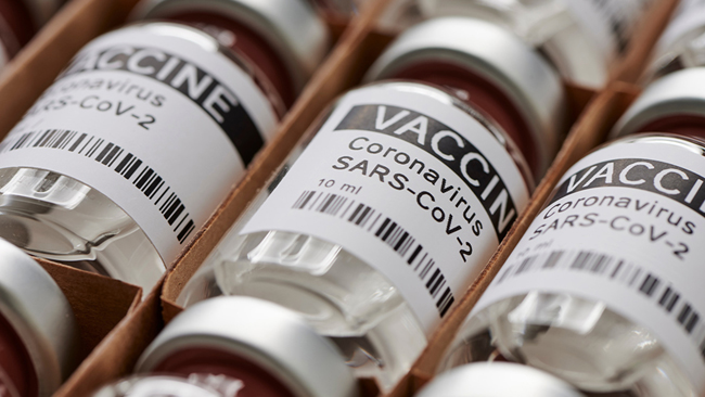 Những lọ vaccine ngừa COVID-19 giả bị cảnh sát Mexico tịch thu.