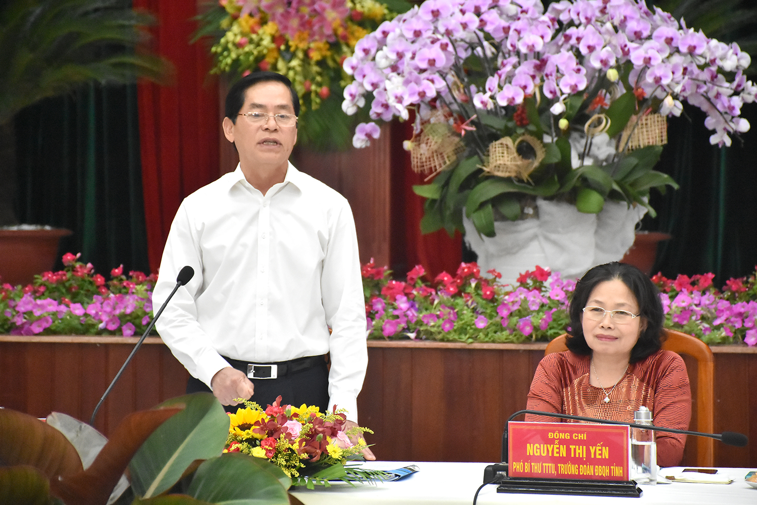 Ông Phạm Viết Thanh, Ủy viên Trung ương Đảng, Bí thư Tỉnh ủy cho rằng huyện Xuyên Mộc cần tập trung nguồn lực để phát huy tiềm năng nhằm đưa địa phương phát triển.
