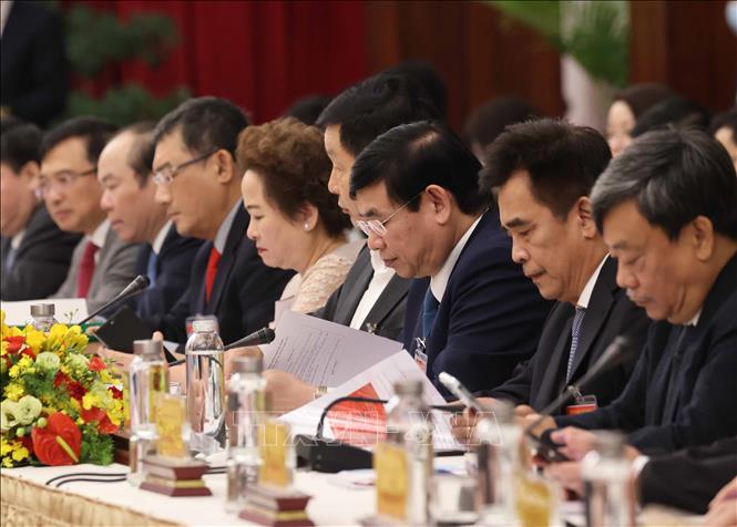 Các đại biểu dự cuộc “Đối thoại 2045”. Ảnh: Thống Nhất/TTXVN