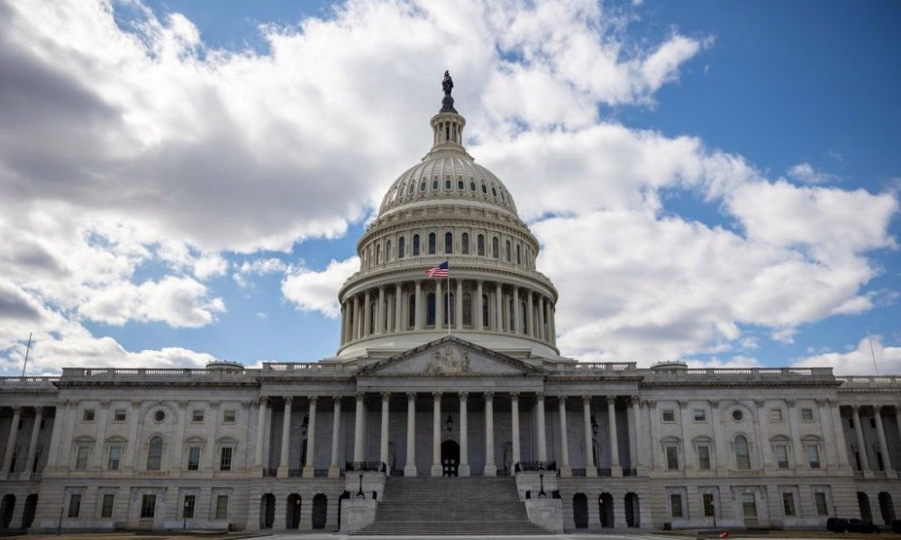 Tòa nhà Quốc hội Mỹ ở Washington.