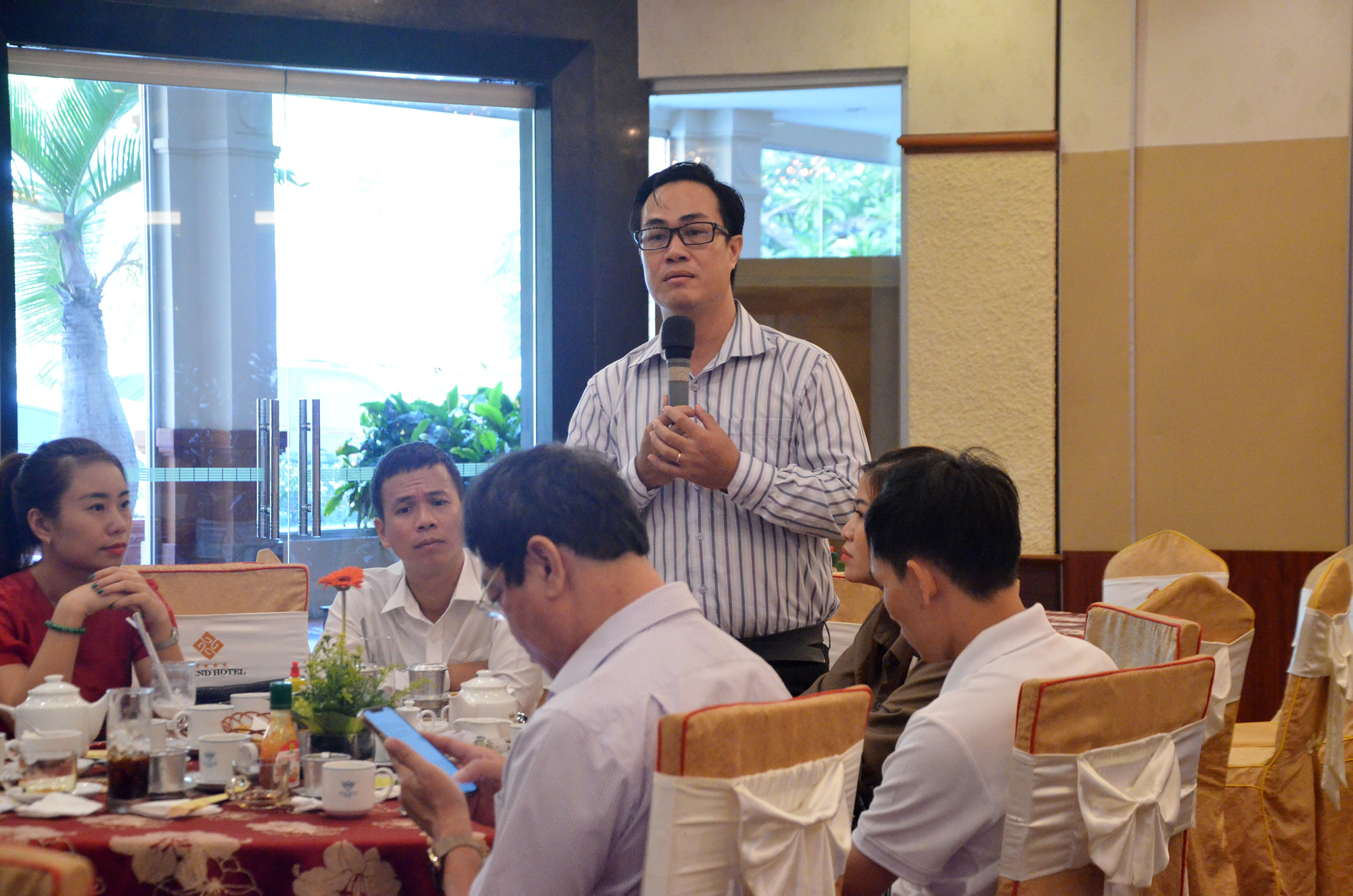 Ông Vũ Văn Nam, Tổng Giám đốc Công ty CNTT Nam Việt mong muốn chính quyền thành phố xây dựng  danh bạ địa phương.