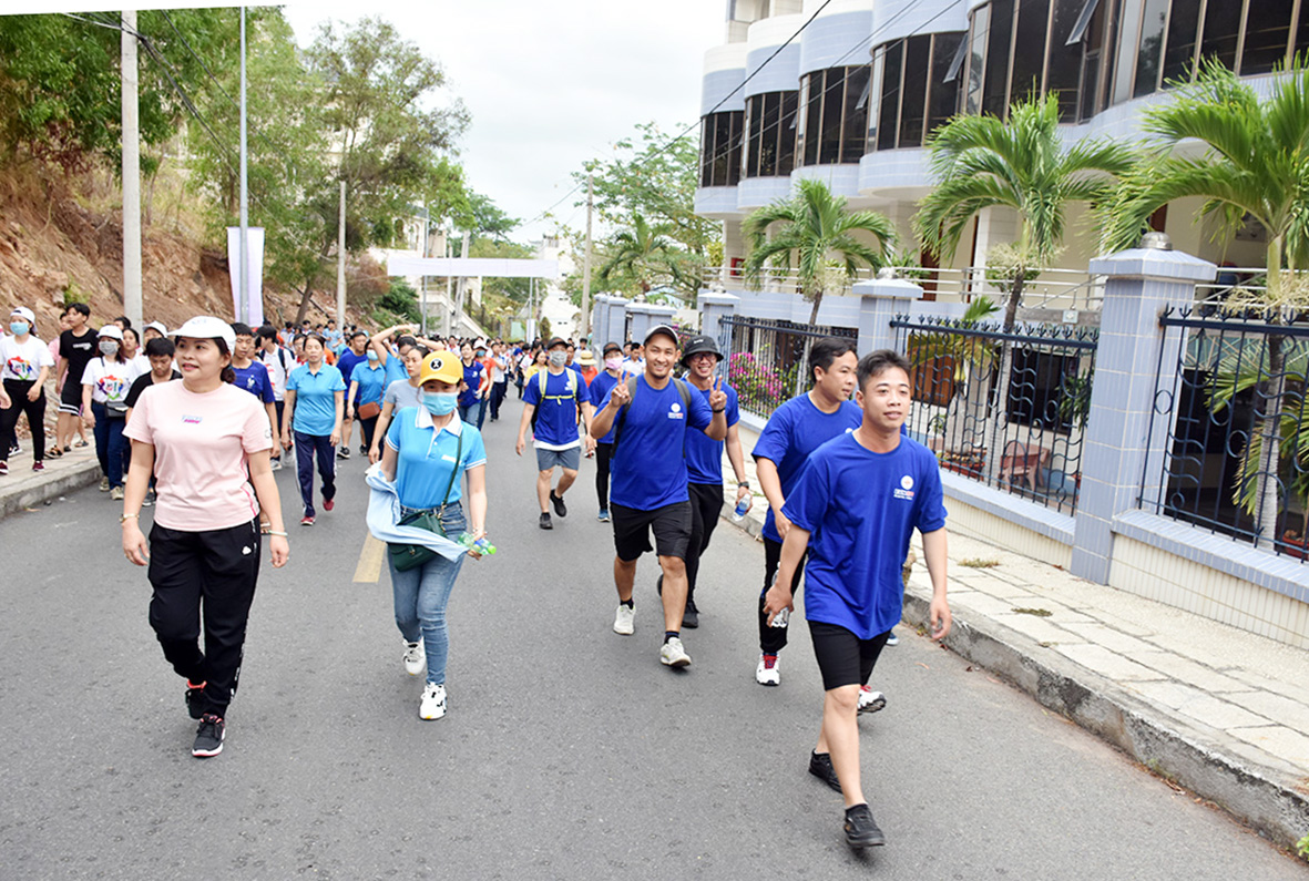 Giải năm nay thu hút được lượng VĐV đông gấp đôi so với lần tổ chức năm 2020.