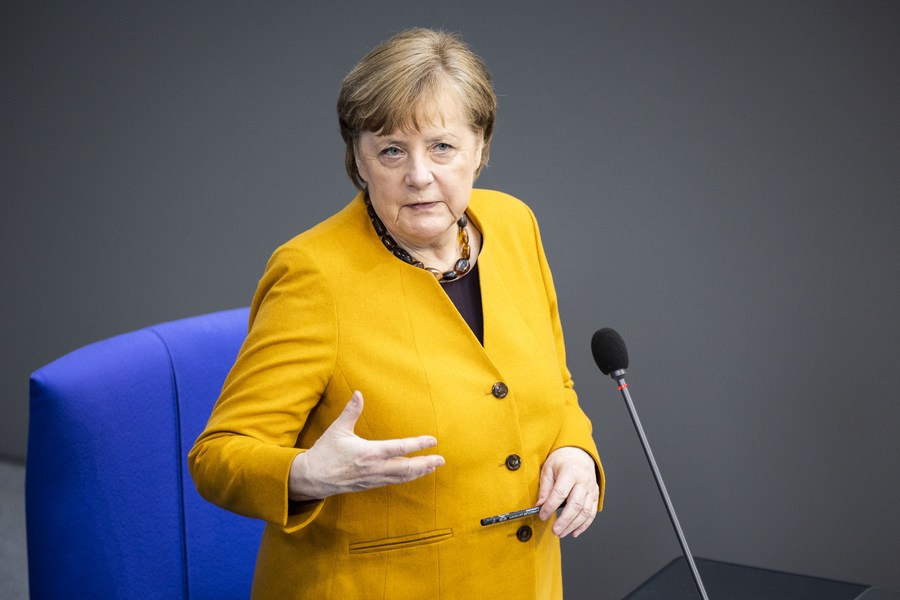 Thủ tướng Đức Angela Merkel.