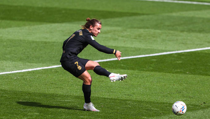 Griezmann đang có phong độ tốt giúp Barca trong cuộc đua vô địch.