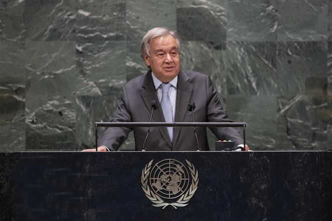 Tổng Thư ký Liên hợp quốc Antonio Guterres.