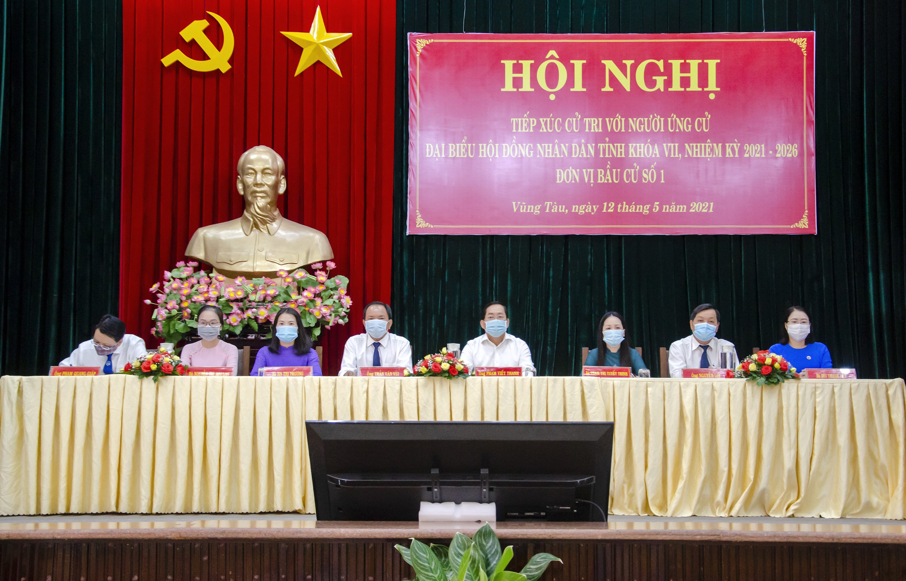 Các ứng cử viên đại biểu HĐND tỉnh nhiệm kỳ 2021-2026 thuộc Đơn vị Bầu cử số 1 TXCT TP. Vũng Tàu.