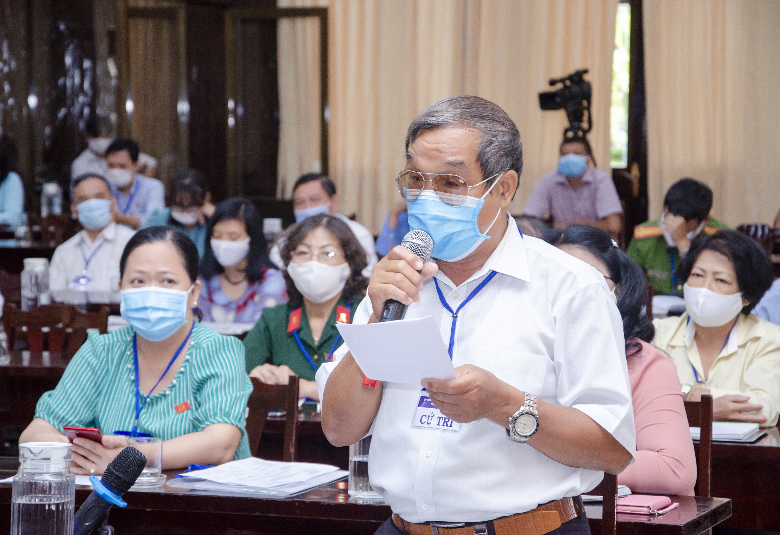 Cử tri Nguyễn Văn Cừ, phường 3, TP. Vũng Tàu kỳ vọng các đại biểu HĐND tỉnh được bầu tiếp tục gần dân, lắng nghe tâm tư nguyện vọng của nhân dân, góp sức xây dựng tỉnh ngày càng phát triển.
