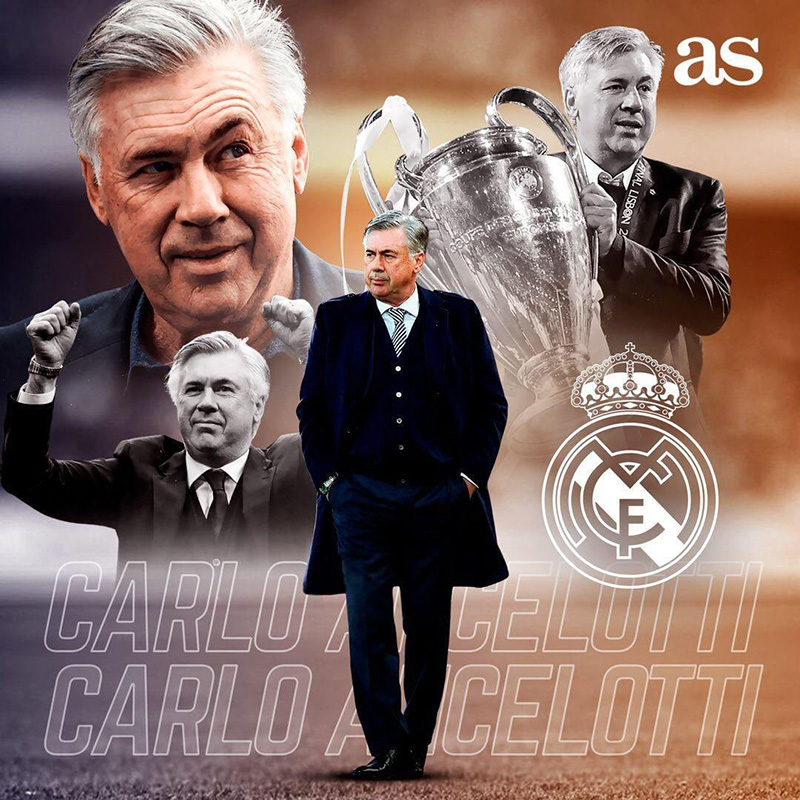 Ancelotti đã giúp Real giành “Decima” ở nhiệm kỳ đầu tiên.