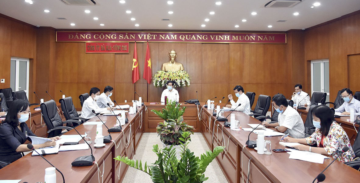 Quang cảnh cuộc họp.