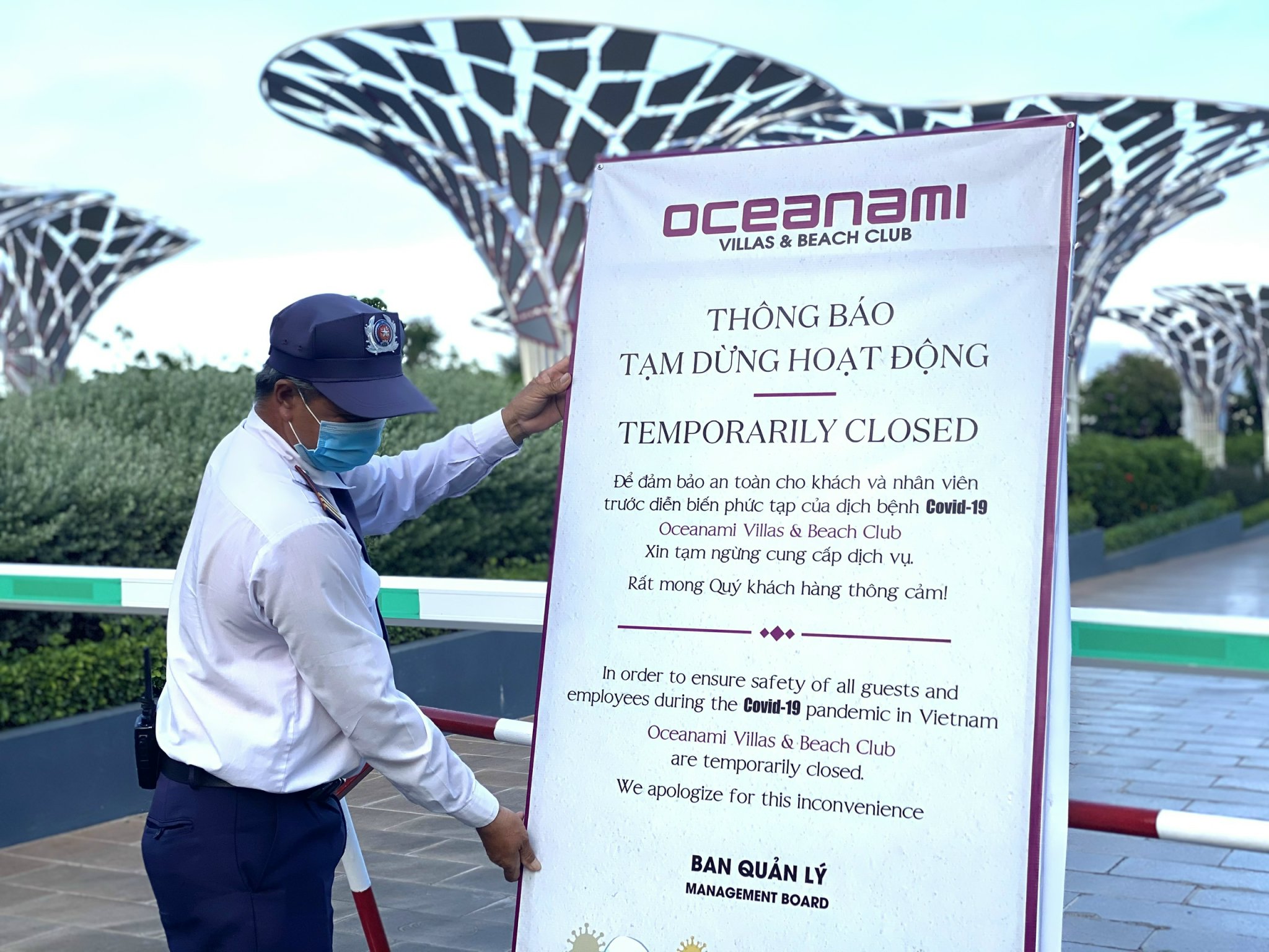 Nhiều cơ sở lưu trú đã tạm ngưng hoạt động để phòng dịch.