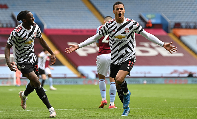 Greenwood (phải) sẽ gặp nhiều thử thách hơn nếu Sancho tới Manchester United.