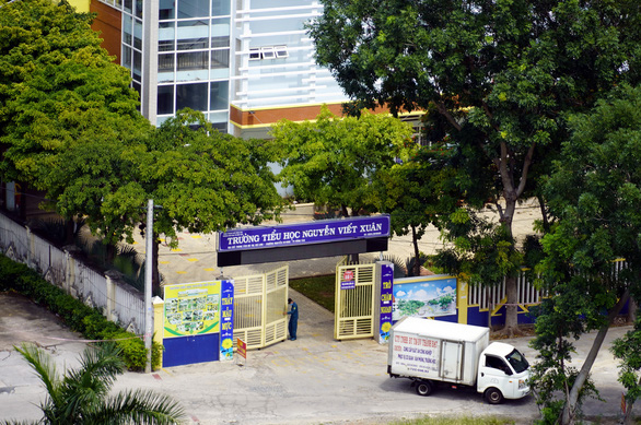 Khu cách ly tập trung tại Trường TH Nguyễn Viết Xuân (TP. Vũng Tàu). Ảnh: Đ.H