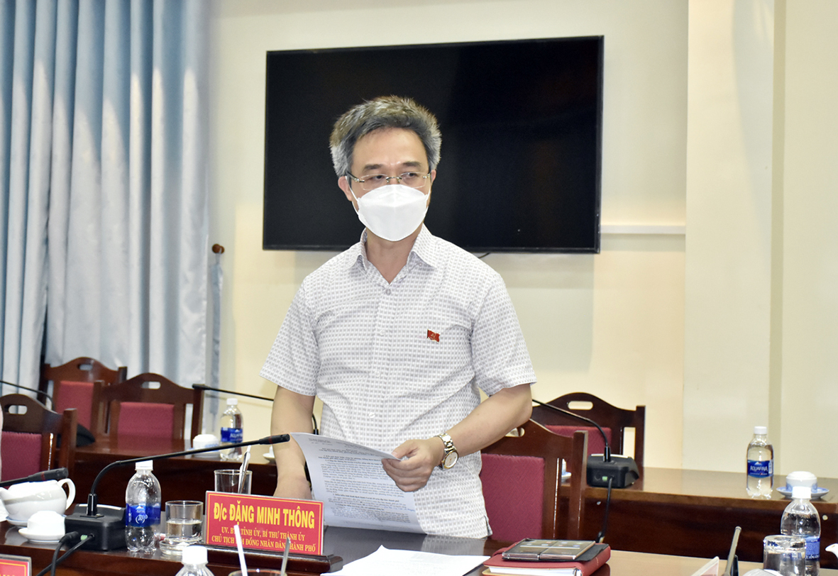 Ông Đặng Minh Thông, Ủy viên Ban Thường vụ Tỉnh ủy, Bí thư Thành ủy Bà Rịa cho biết Bà Rịa sẽ tiếp tục siết chặt kiểm  soát các vùng giáp ranh.