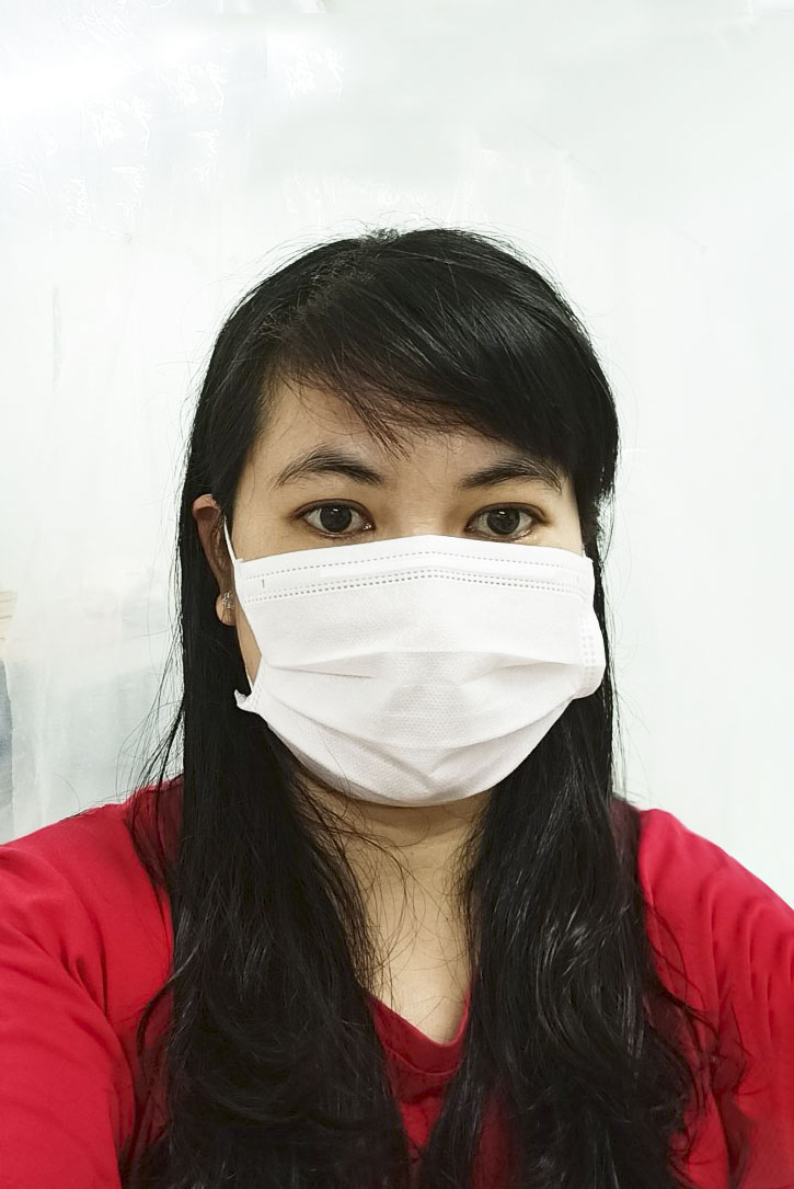 Chị Trần Thị Mỹ Dung và những dòng tâm sự gửi lực lượng phục vụ tại cơ sở cách ly Trường THPT Hòa Hội.