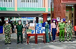LĐLĐ TP. Vũng Tàu: Thăm, tặng quà lực lượng tuyến đầu phòng, chống dịch