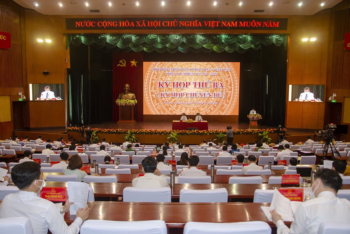 Quang cảnh Kỳ họp.