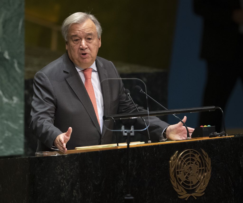 Tổng Thư ký Liên hợp quốc Antonio Guterres.