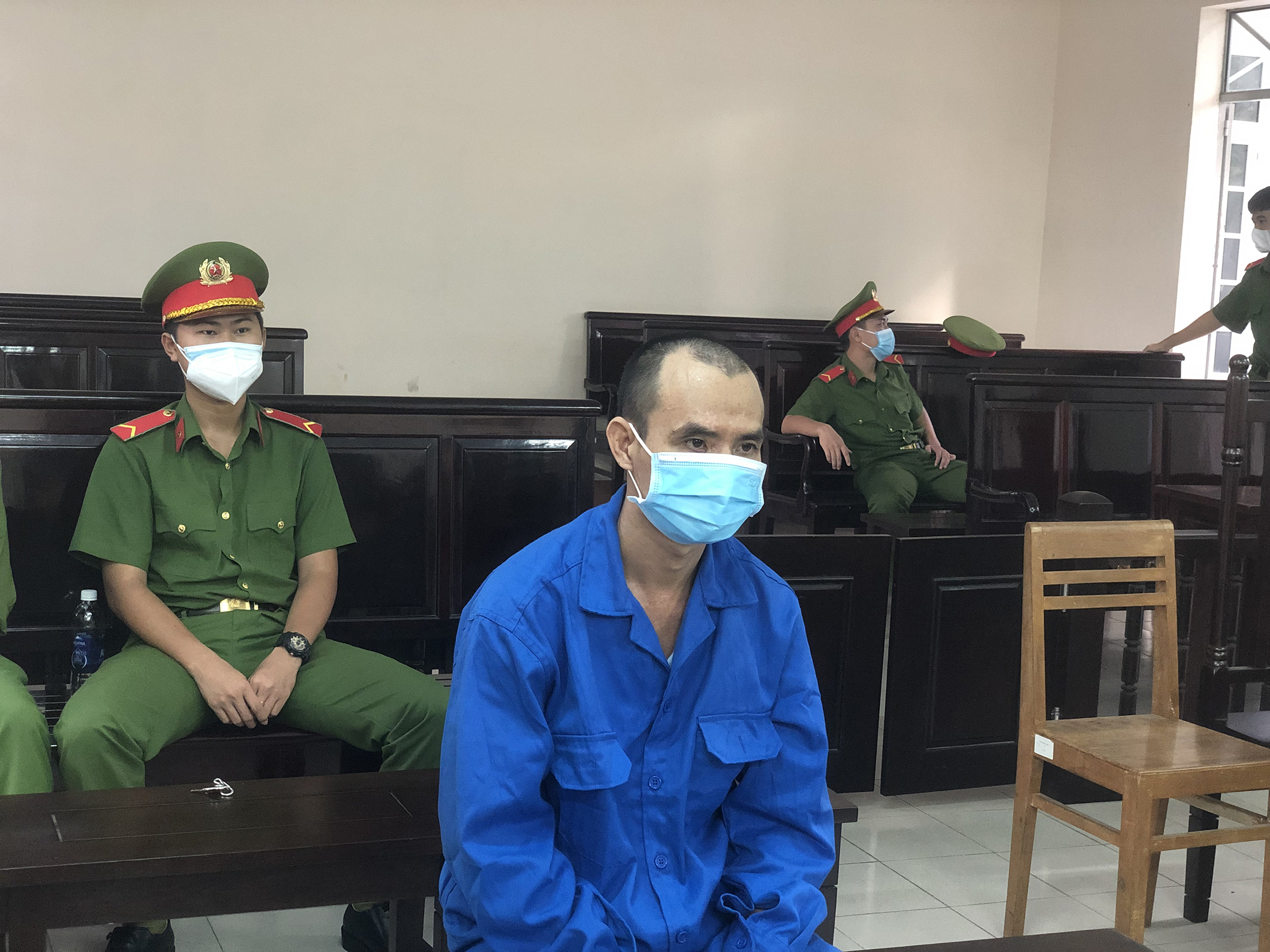 Bị cáo Đoàn Tâm Ly tại phiên tòa sơ thẩm.