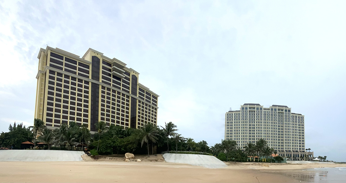 Có 1.100 phòng nhưng The Grand Hồ Tràm Resort & Casino chỉ khai thác 20% lượng phòng để đón khách thí điểm.