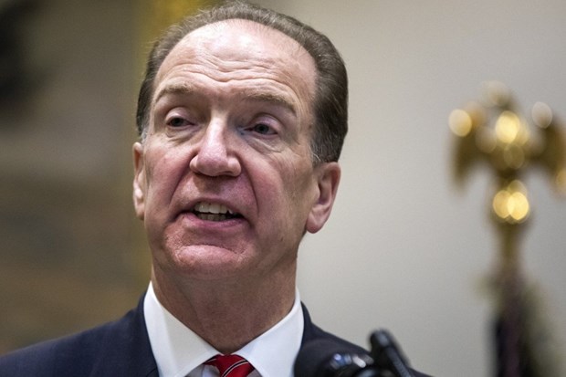 Chủ tịch Ngân hàng Thế giới (WB) David Malpass.
