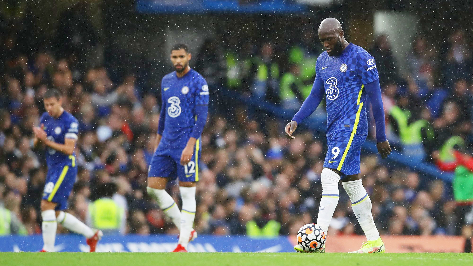 Đã 5 trận liên tiếp gần đây, Lukaku không ghi bàn cho Chelsea.