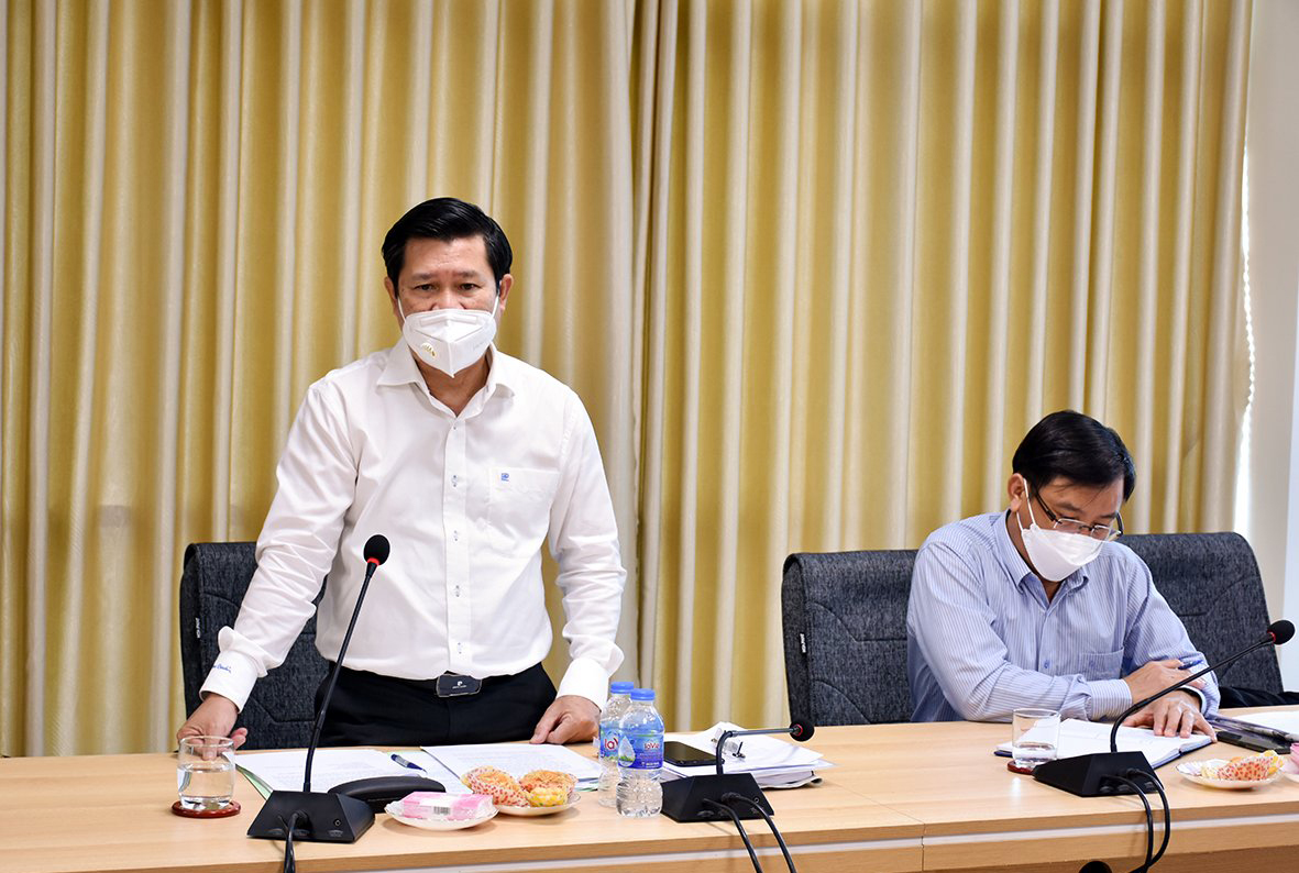 Ông Nguyễn Văn Xinh, Ủy viên Ban Thường vụ Tỉnh ủy, Trưởng Ban Tuyên giáo Tỉnh ủy phát biểu tại buổi kiểm tra.