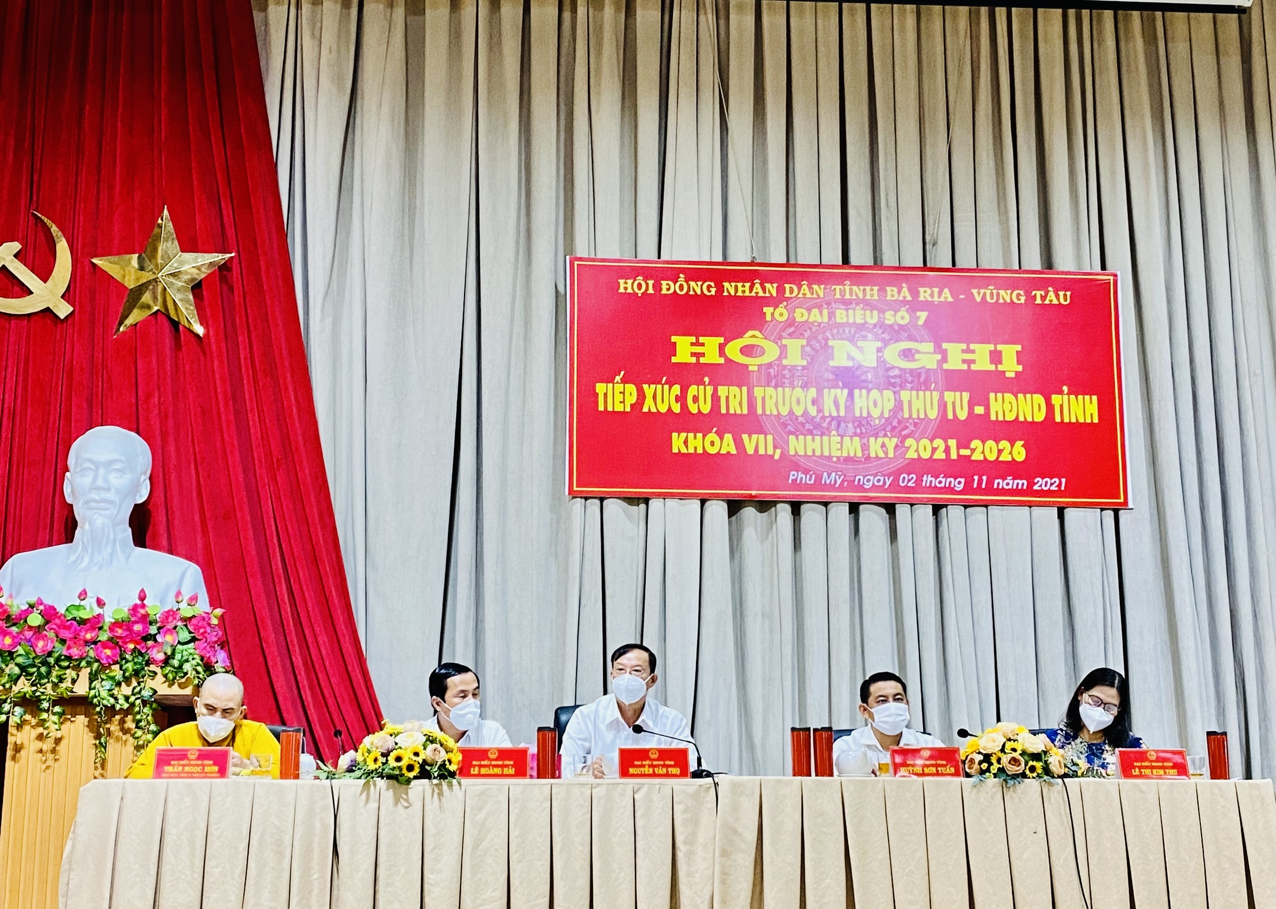 Tổ Đại biểu số 7 HĐND tỉnh TXCT các phường: Mỹ Xuân, Phú Mỹ, Tân Phước và Tân Hoà (TX. Phú Mỹ).