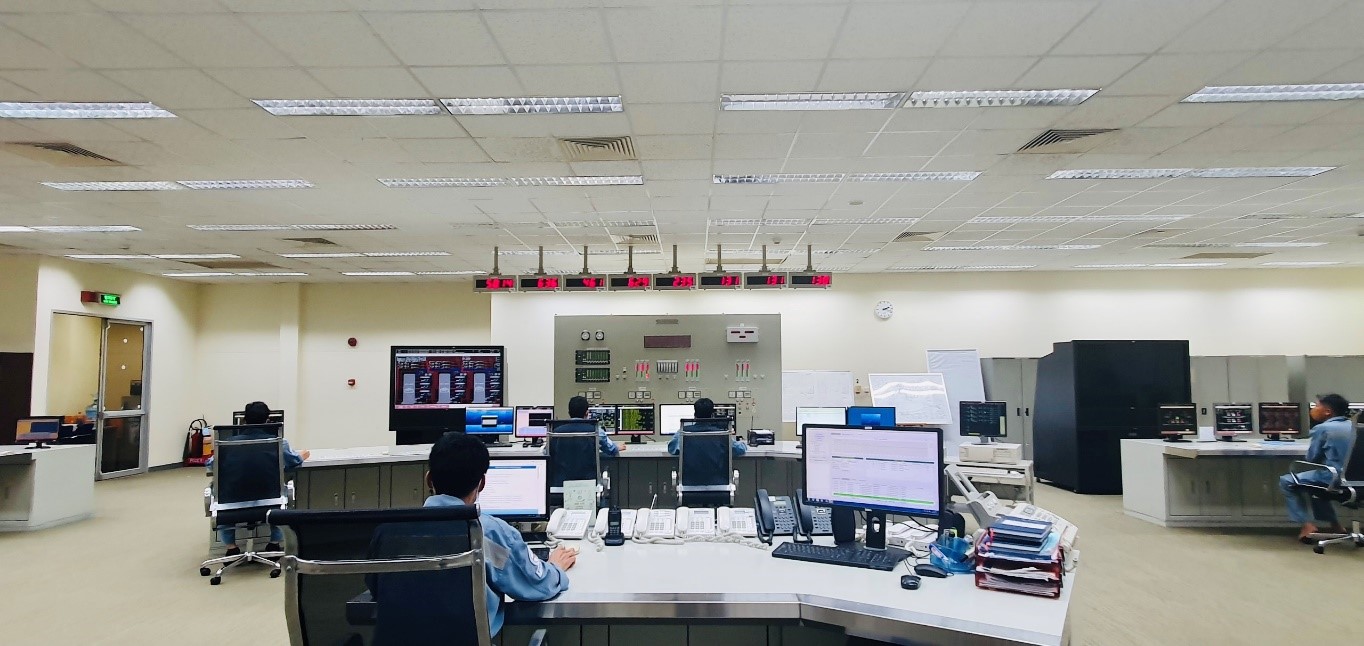 Vận hành các nhà máy điện trên nền tảng số tại Công ty Nhiệt điện Phú Mỹ.