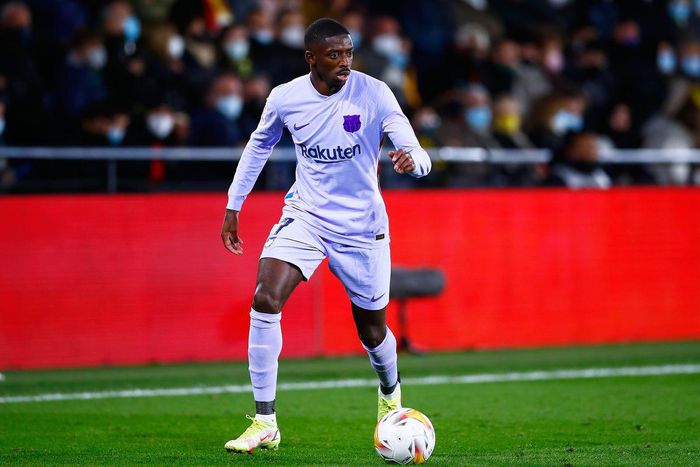 Dembele chỉ mới trở lại thi đấu cho Barca sau chấn thương dài hạn từ đầu mùa.