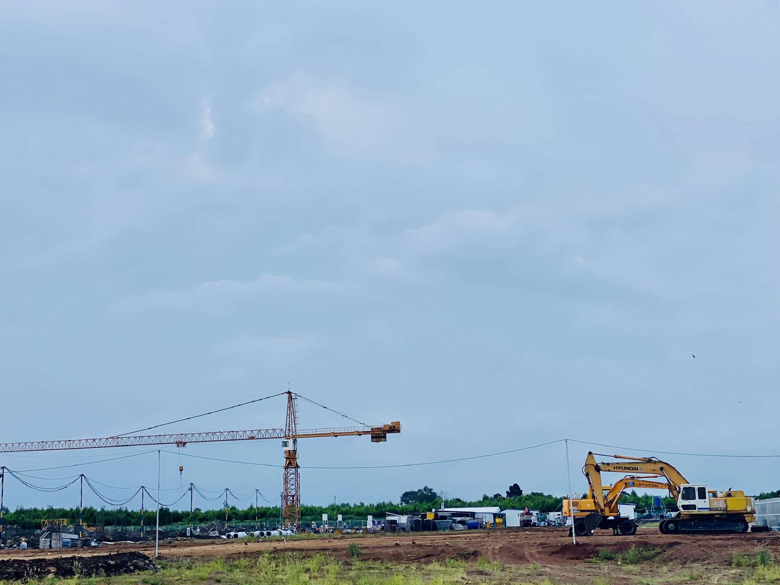 Nhiều dự án đang xây dựng tại KCN Đất Đỏ 1