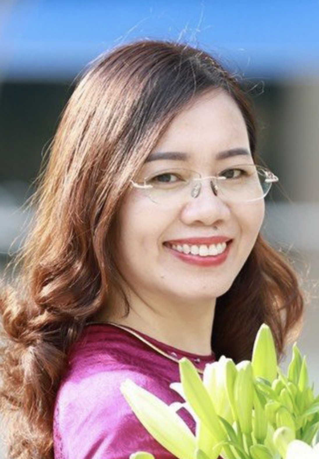 Bà Vũ Thị Việt Hoa, Hiệu Trưởng TH Quang Trung (TP. Vũng Tàu).