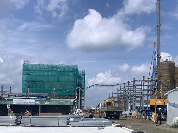 Công ty TNHH Kraft of Asia Paperboard & Packaging đang triển khai giai đoạn 2 của dự án tại KCN chuyên sâu Phú Mỹ 3.