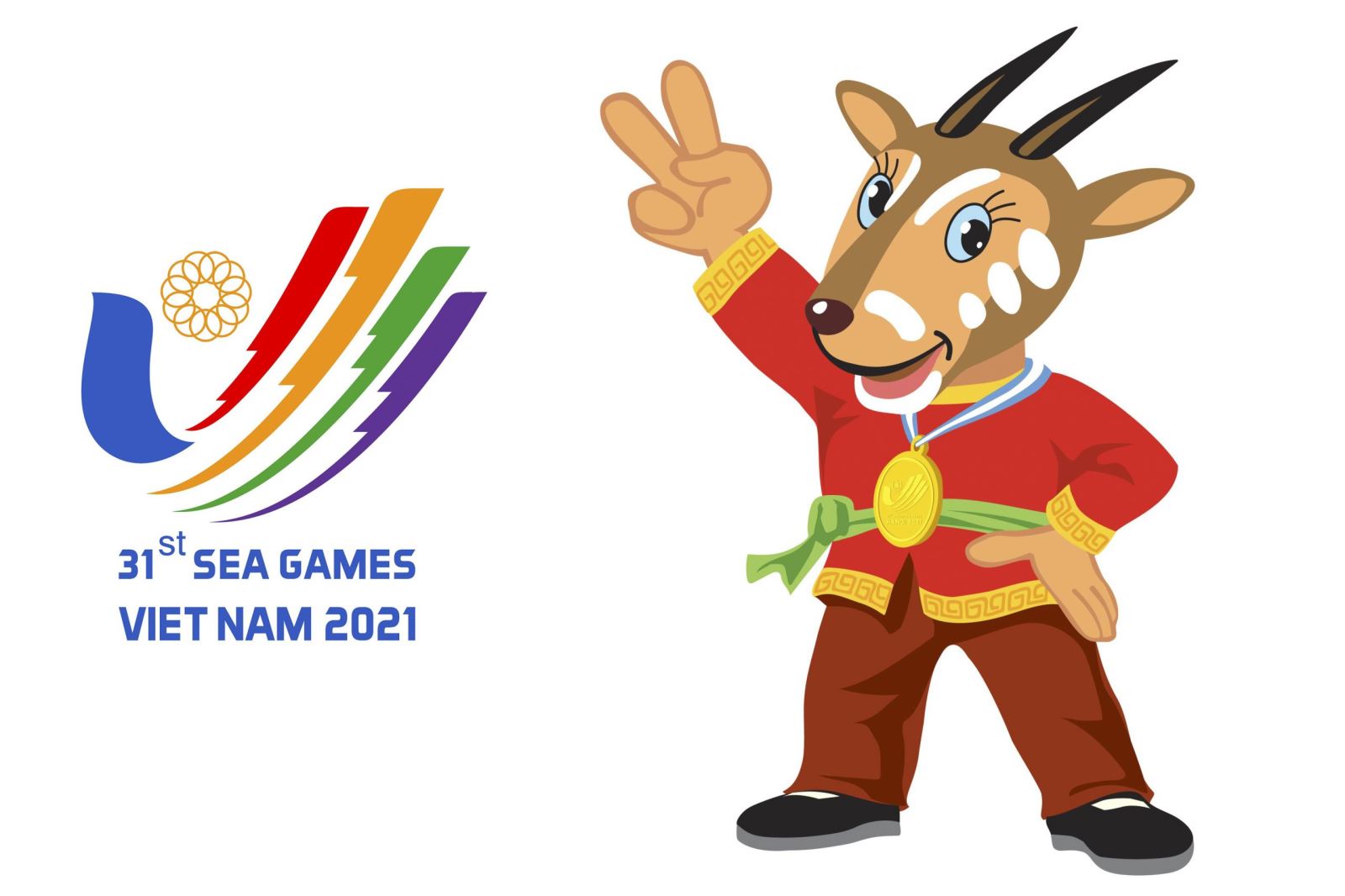 Logo​ SEA Games 31 và ASEAN Para Games 11 năm 2021.