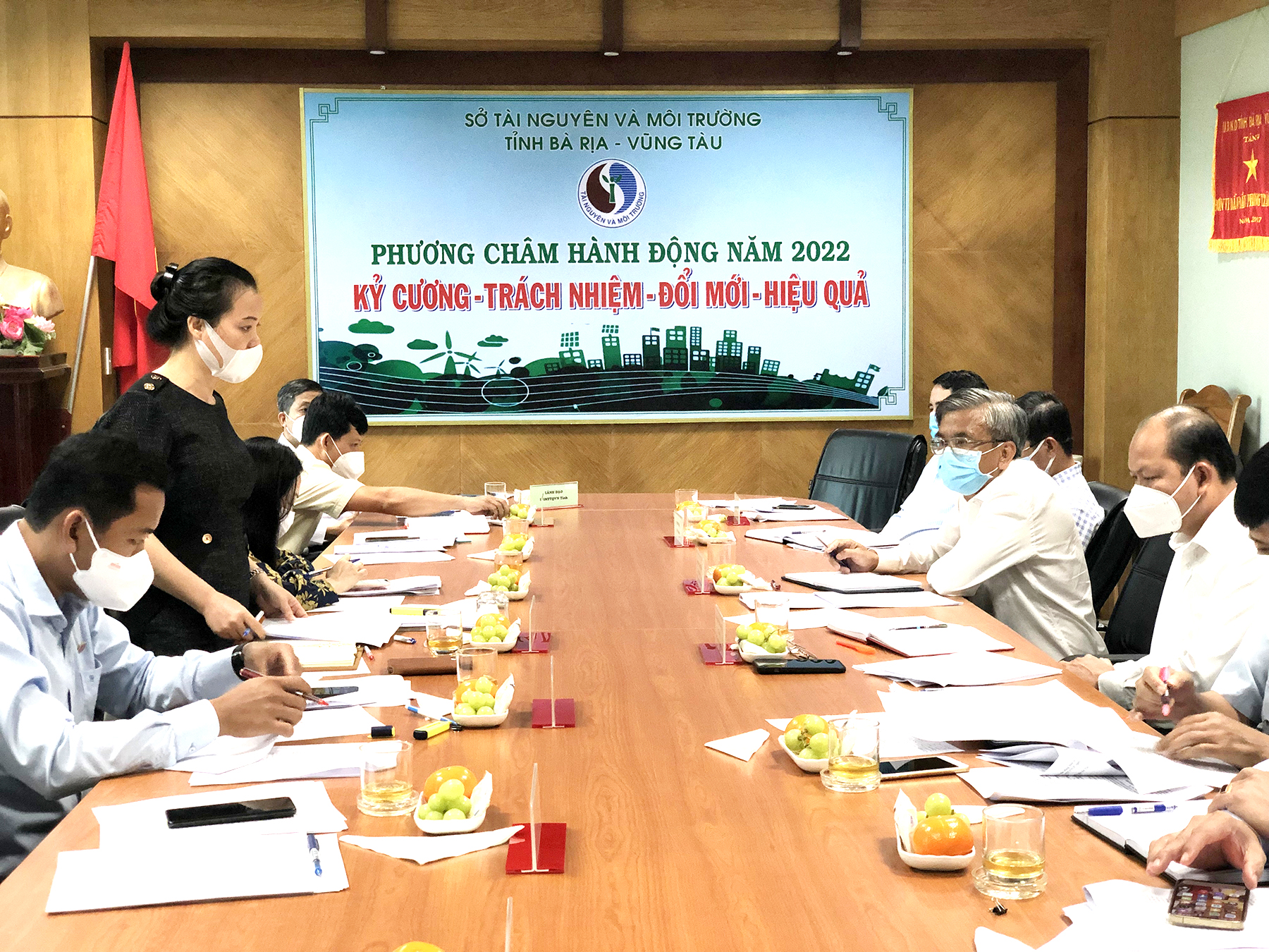Đoàn ĐBQH tỉnh làm việc với Sở TN-MT về Việc thực hiện pháp luật về tiếp công dân và giải quyết khiếu nại, tố cáo.
