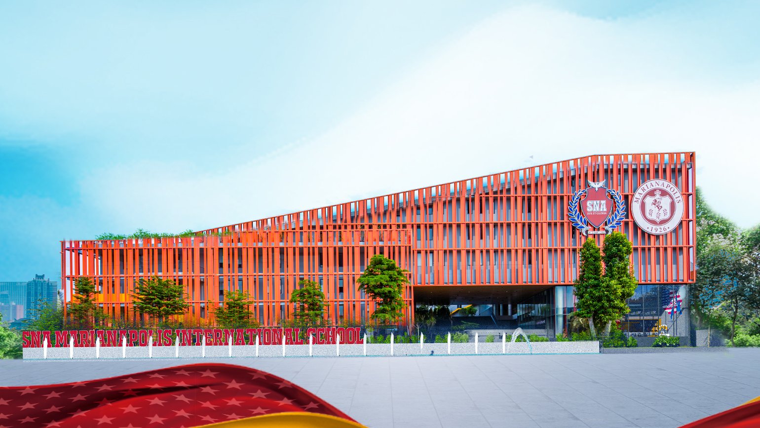 SNA Marianapolis Biên Hòa Campus - phân hiệu đầu tiên của Trường Marianapolis Preparatory School danh tiếng của Mỹ.