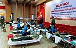 Hơn 250 cán bộ, chiến sĩ công an hiến máu tình nguyện