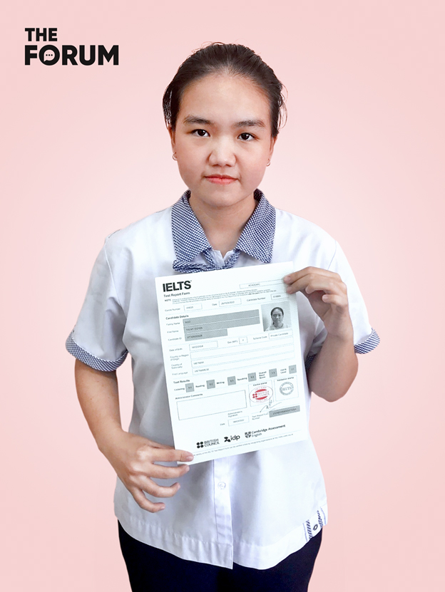 Ngô Thị Mỹ Duyên đạt IELTS 7.5