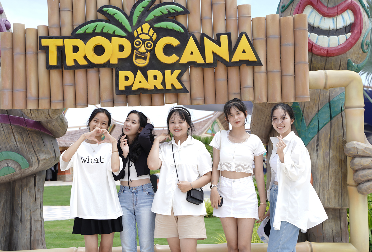 Tropicana Park có nhiều tiểu cảnh cho du khách “sống ảo”.